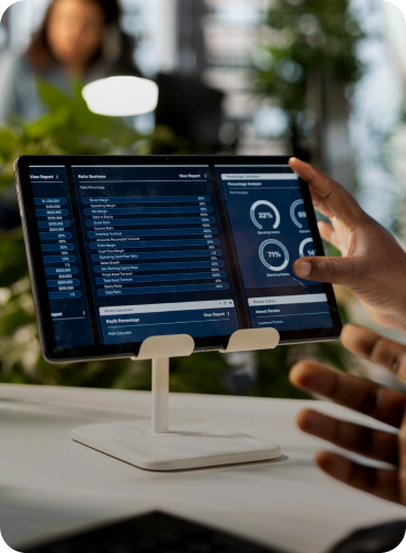 Digital transport platform in use